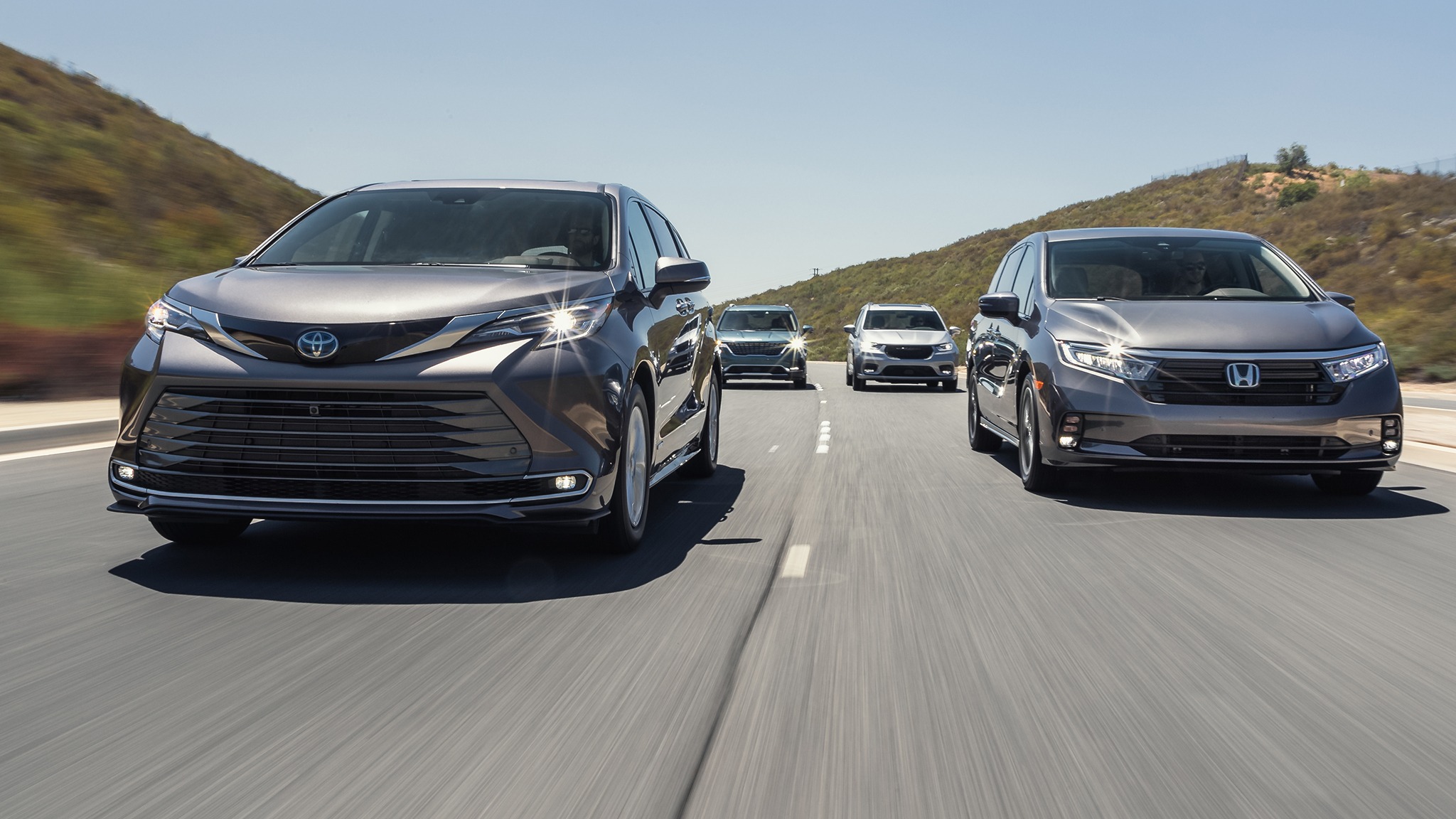 Toyota Sienna and Honda Odyssey