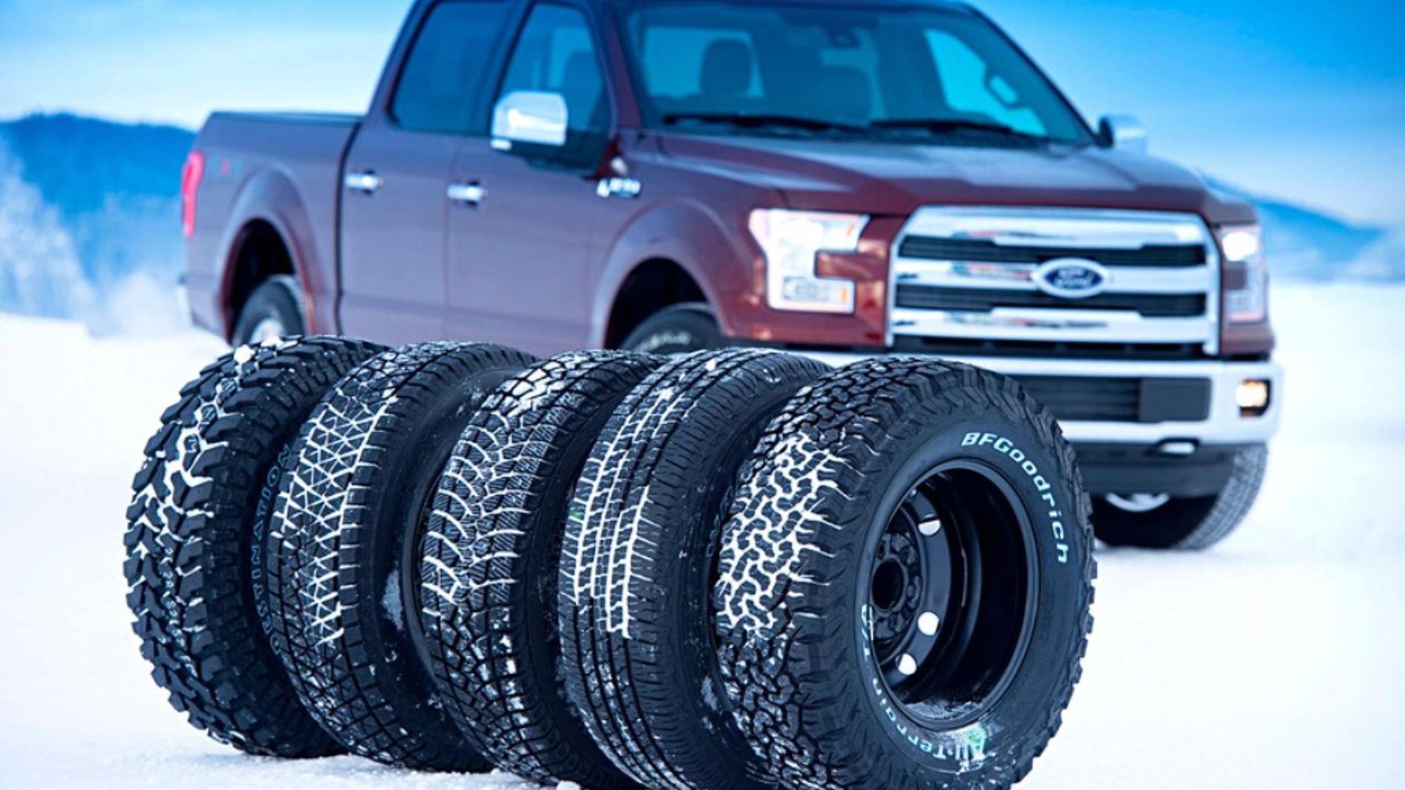 Winter tires with ford F-150