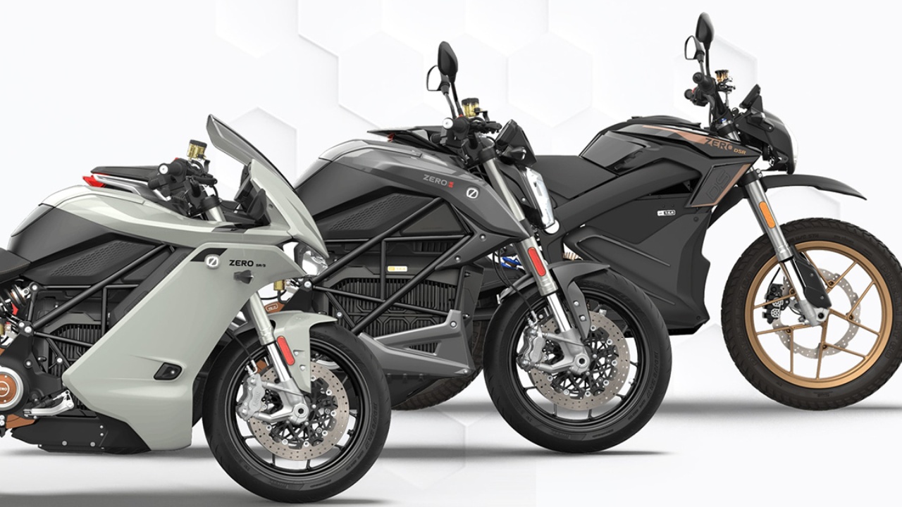 Zero Motorcycles lineup showcases the growing range of electric motorcycle designs