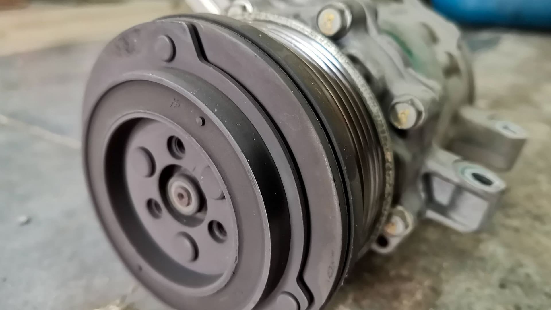 A Worn Compressor Clutch or Electrical Fault