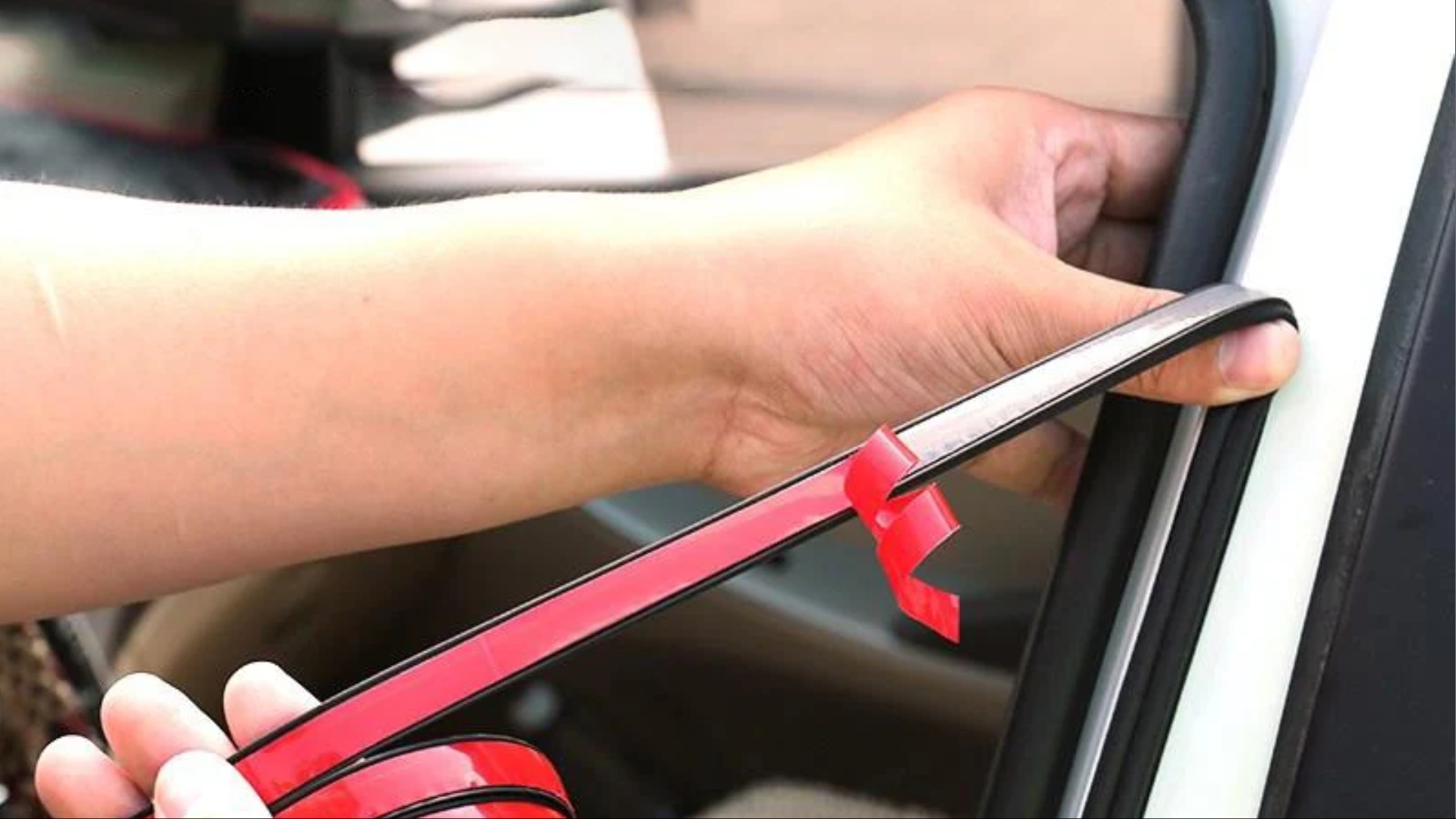 Add Supplemental Door Edge or Seal Strips