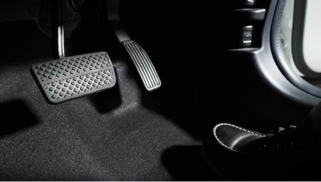 Adjustable Pedal Reach and a Comfortable Footwell