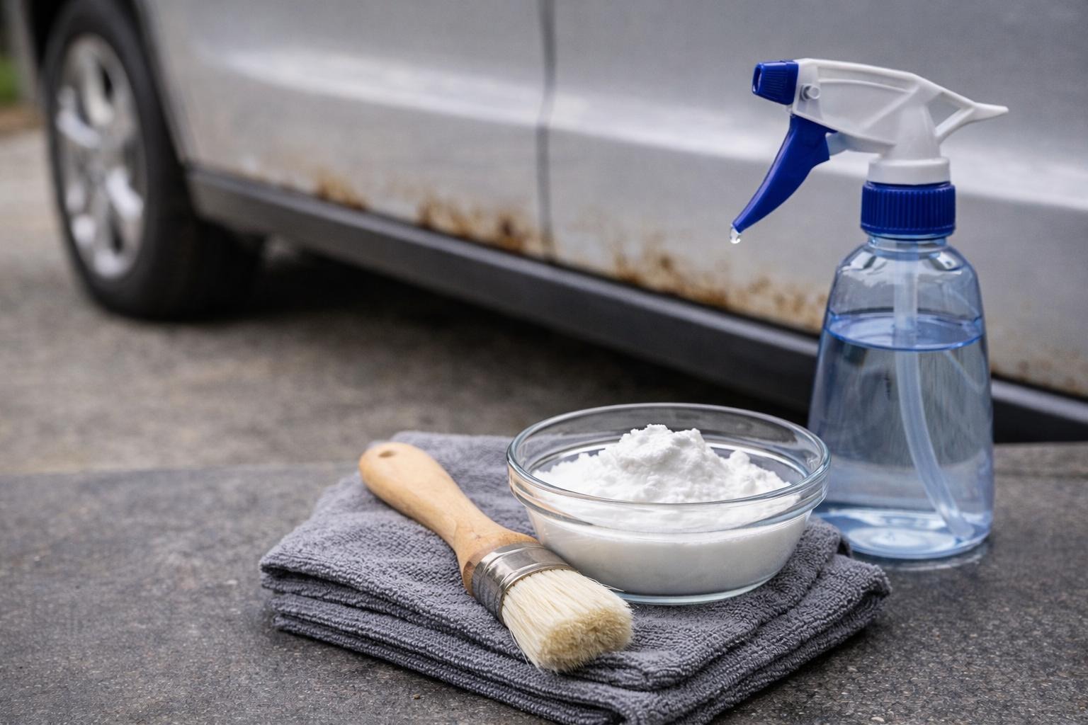 Baking Soda & Water Paste