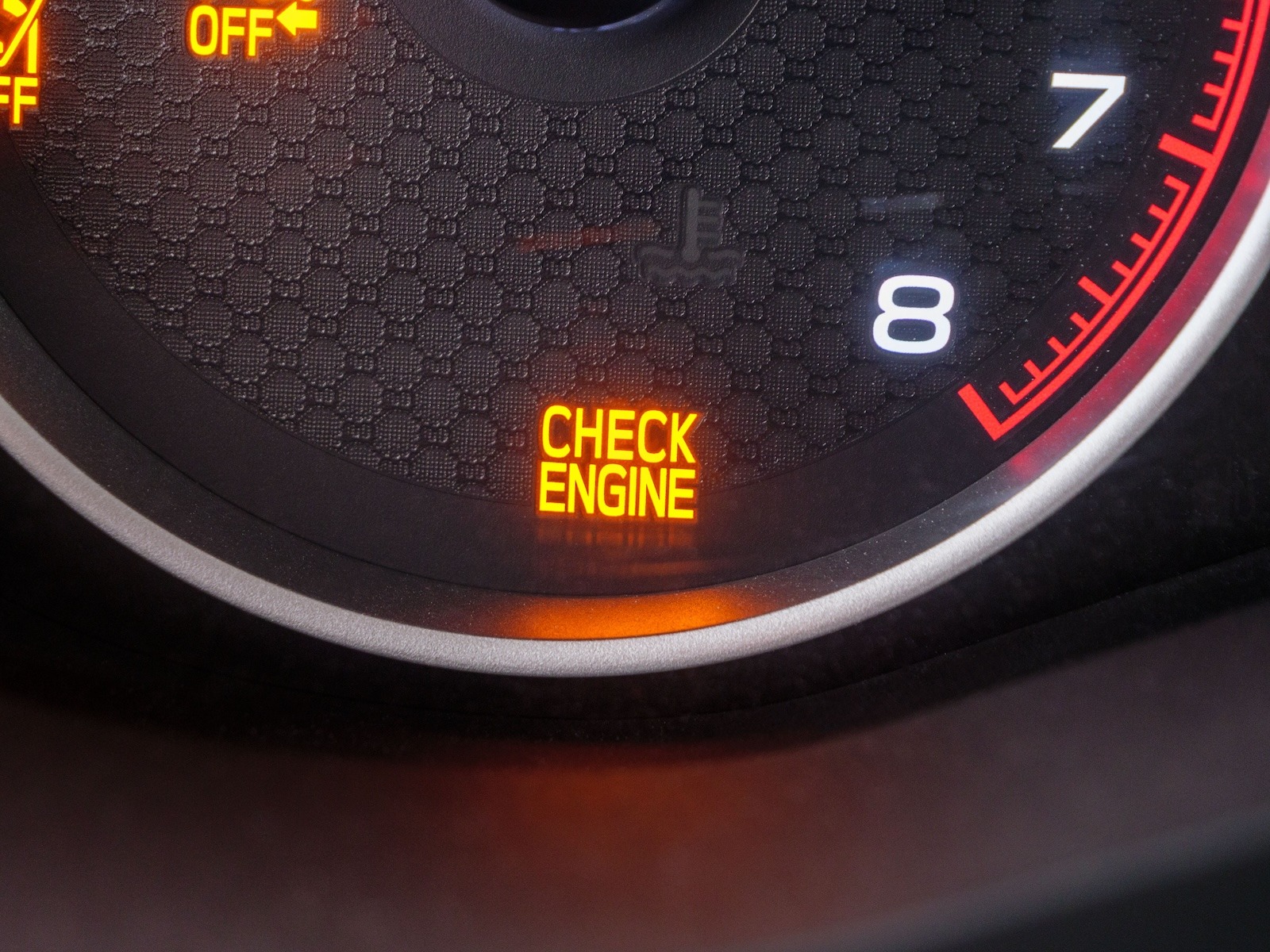 Check engine light