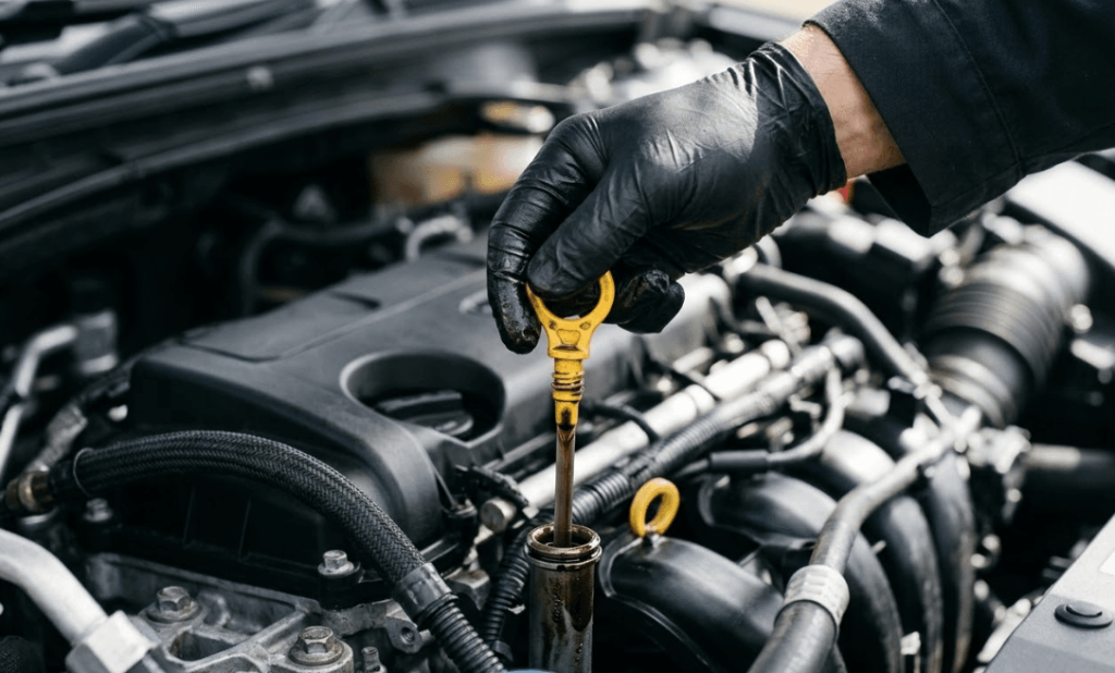 Check the Engine for Wear and Oil Consumption