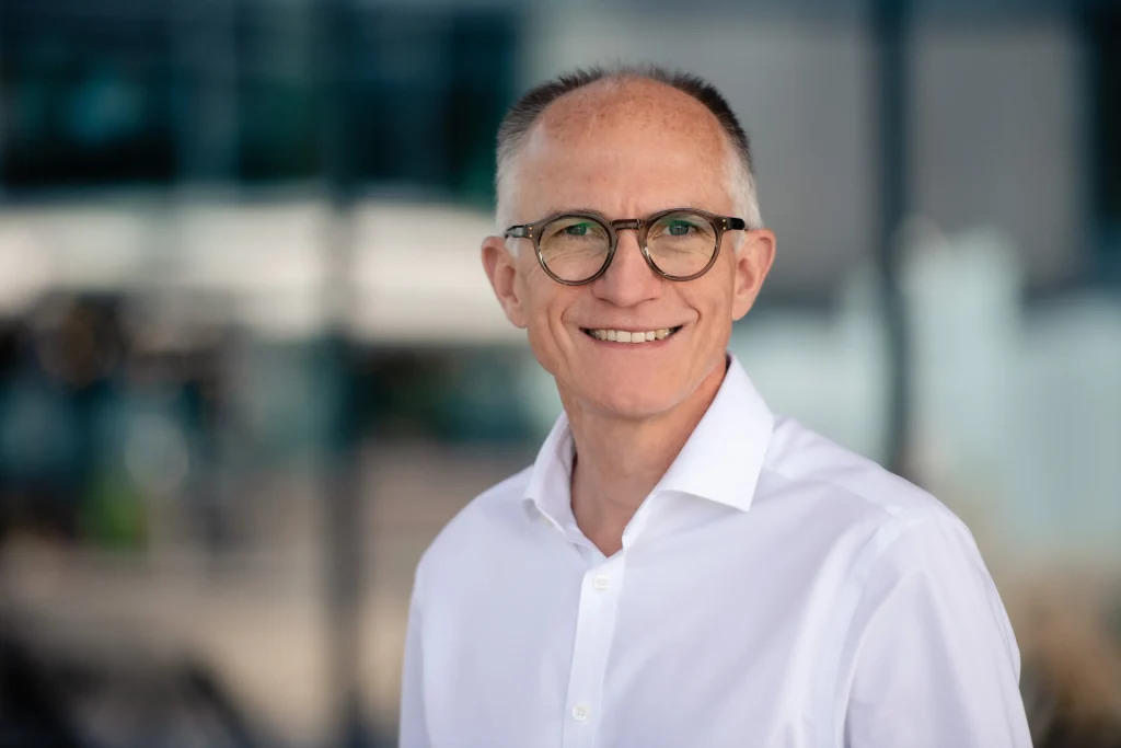 Chief executive Burkhard Straube