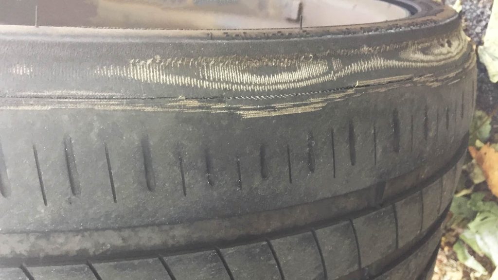 Damaged Tires or Internal Belt Separation