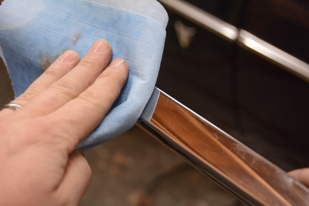 Deep Clean the Trim Before Trying to Restore It