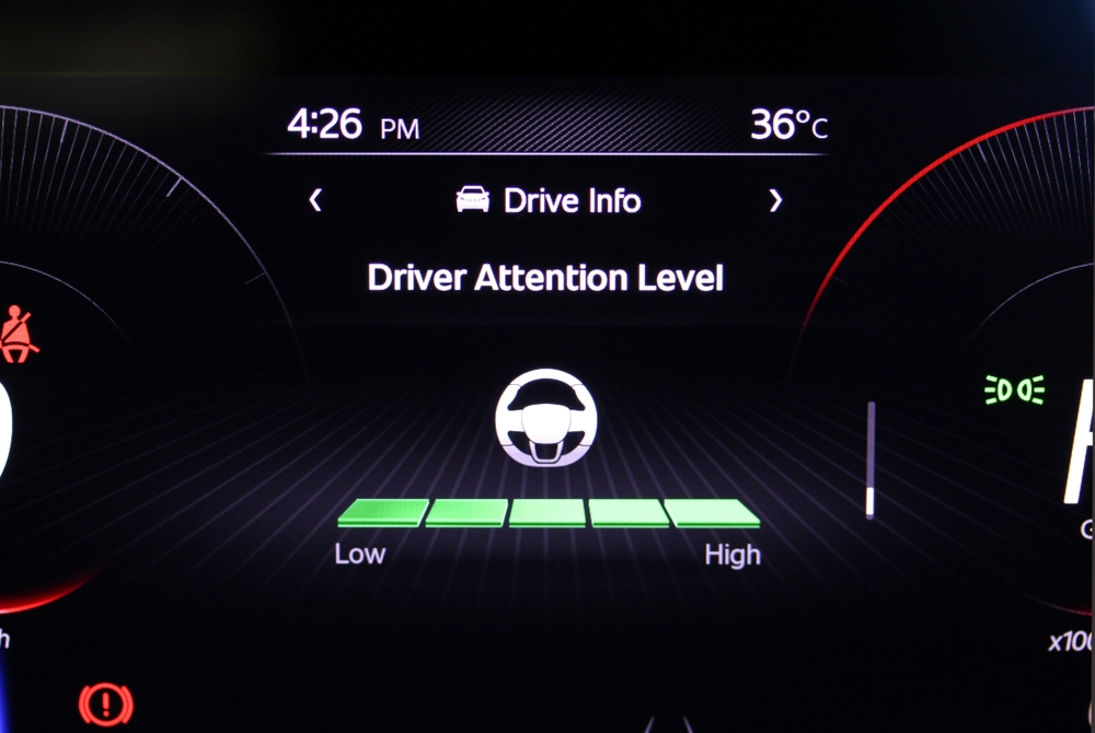 Driver Attention Monitoring That Warns About Fatigue