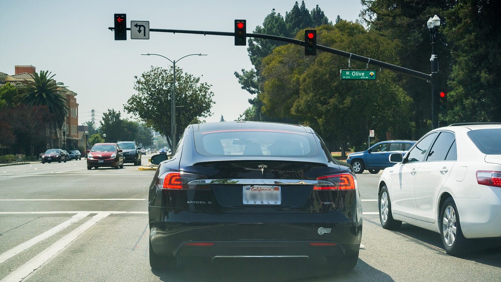 Driving Mostly in Stop-and-Go Urban Traffic