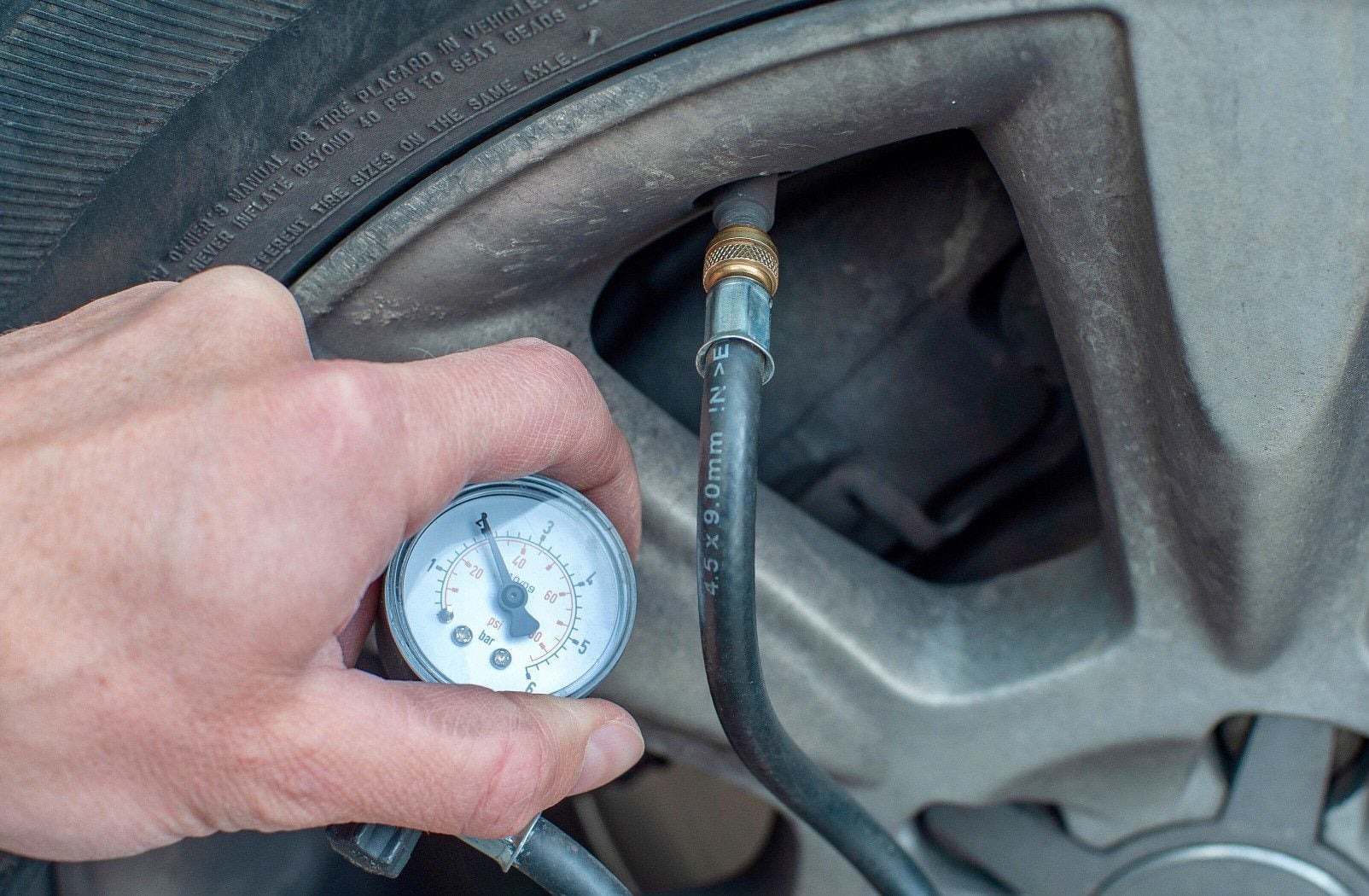 Driving with Incorrect Tire Pressure