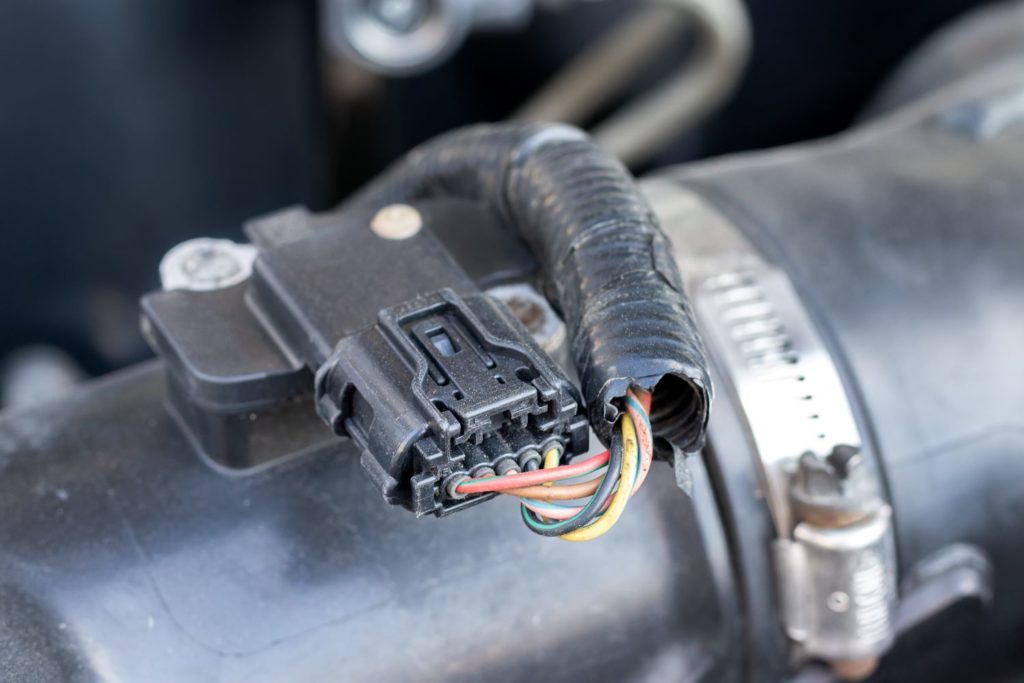 Engine Airflow Sensors and Electrical Connectors