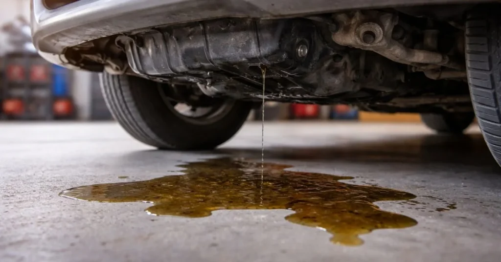 Fluid Is Leaking Under the Vehicle