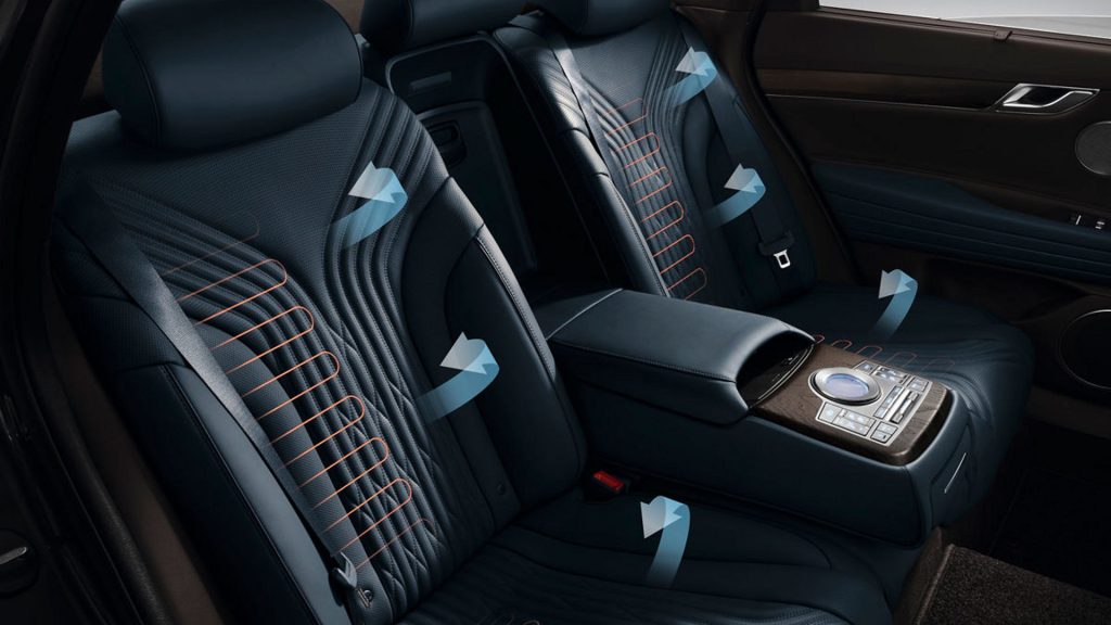 Heated and Ventilated Rear Seats