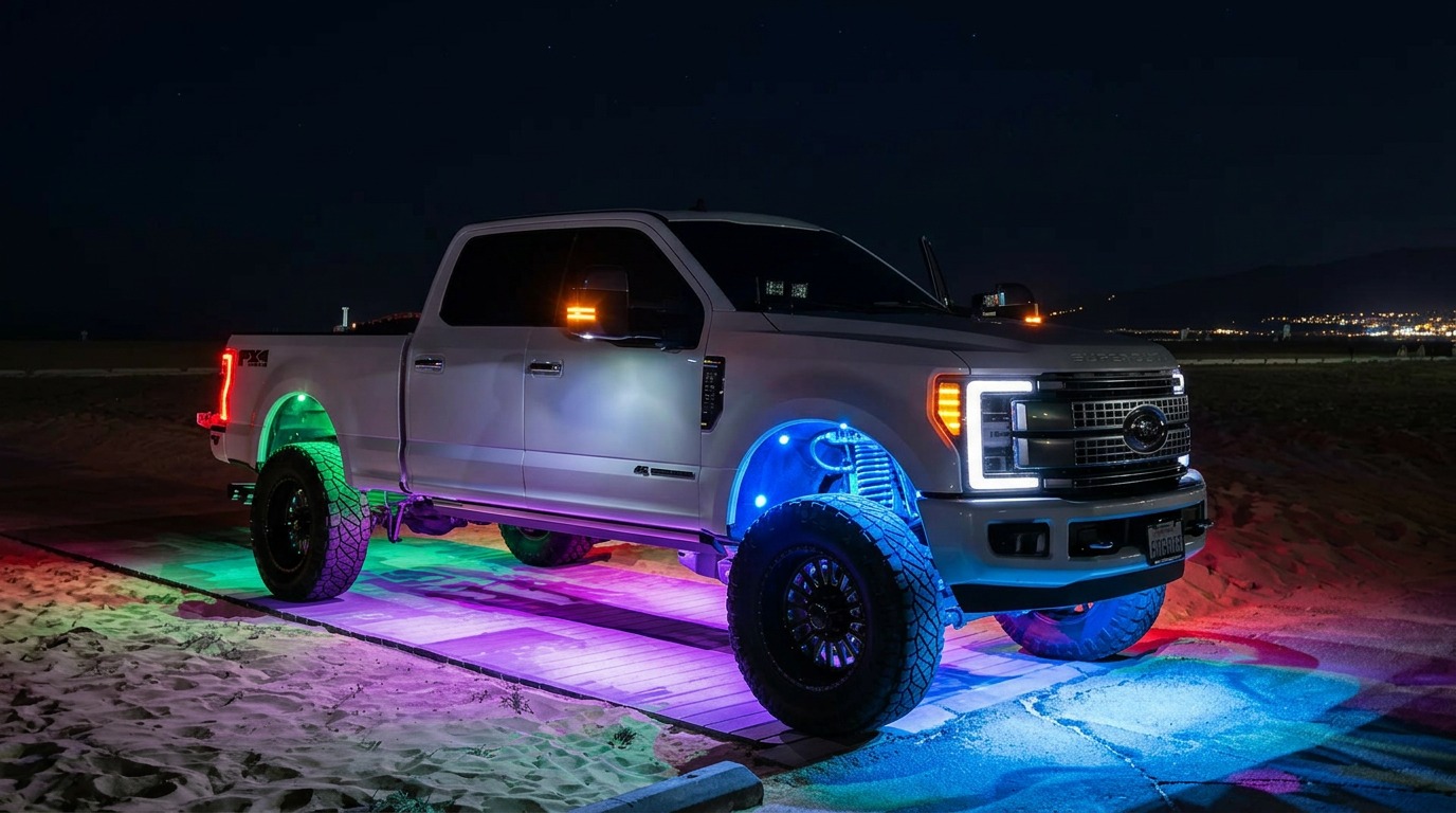 Illegal Lighting (Headlights, Taillights, Underglow)