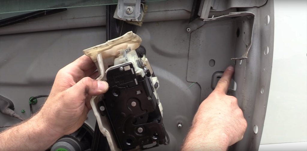 Inspect Door Alignment if the Latch Still Will Not Catch