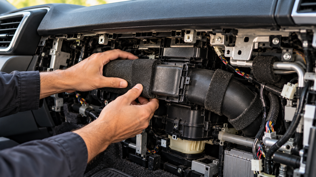 Inspect HVAC and Air-Duct Areas When the Noise Changes With Temperature