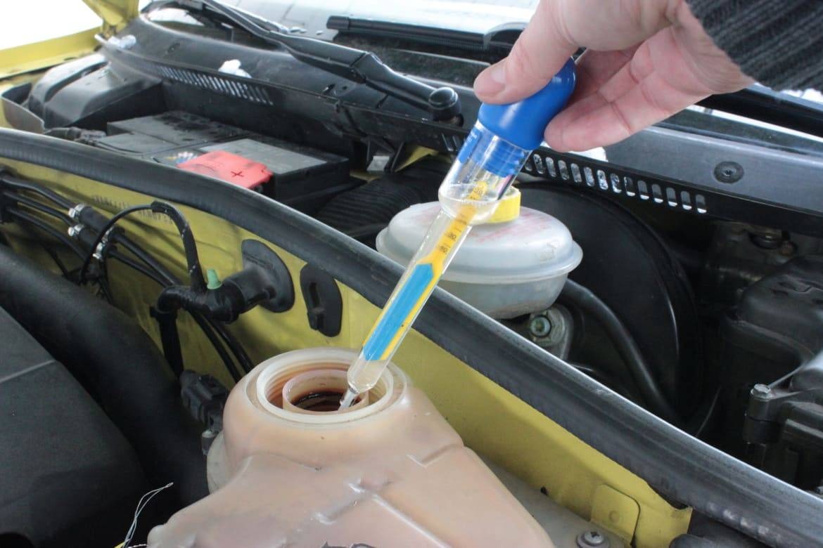 Inspect and Maintain Coolant or Antifreeze