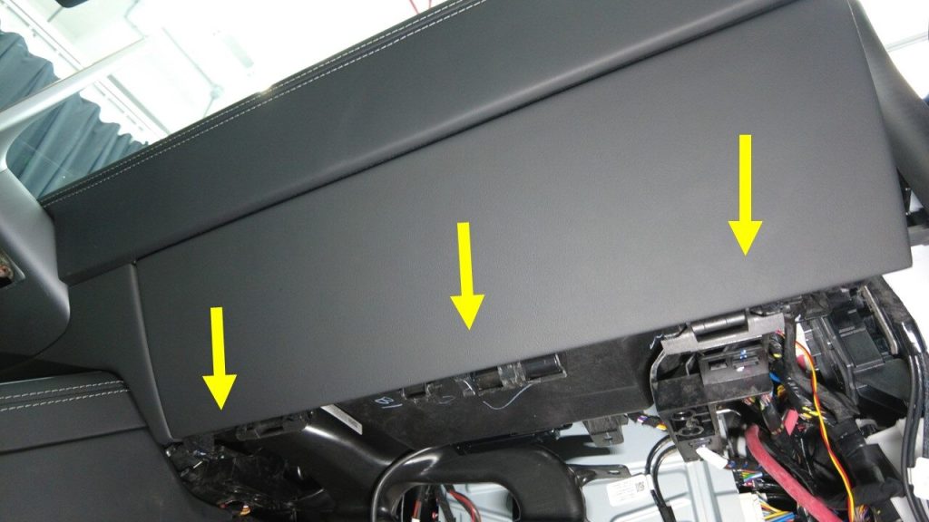 Inspect the Glove Box and Its Mounting Points