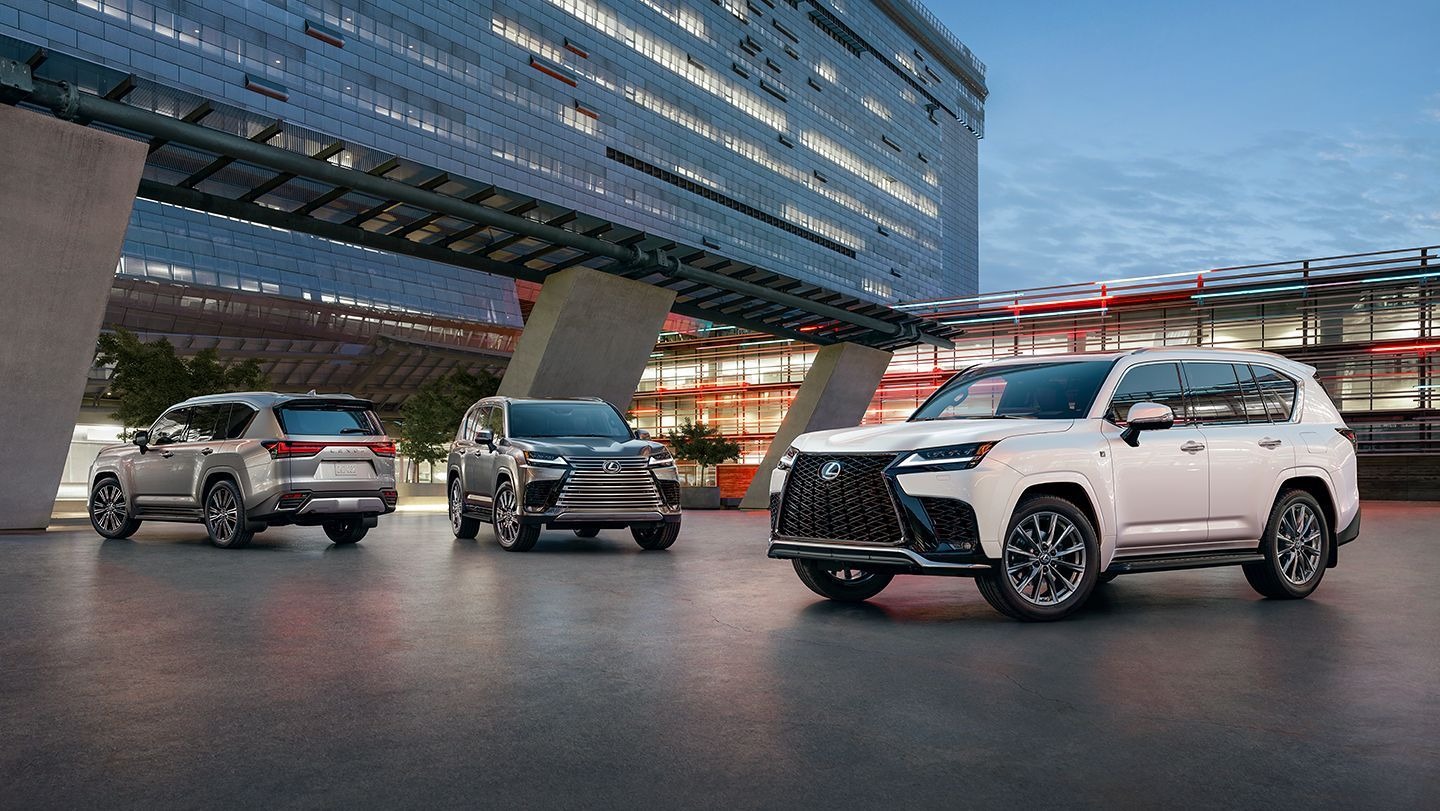 Lexus LX600 luxury SUVs