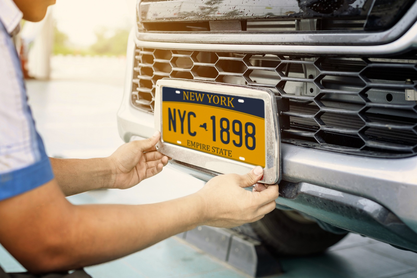 License Plate Covers or Obstructions
