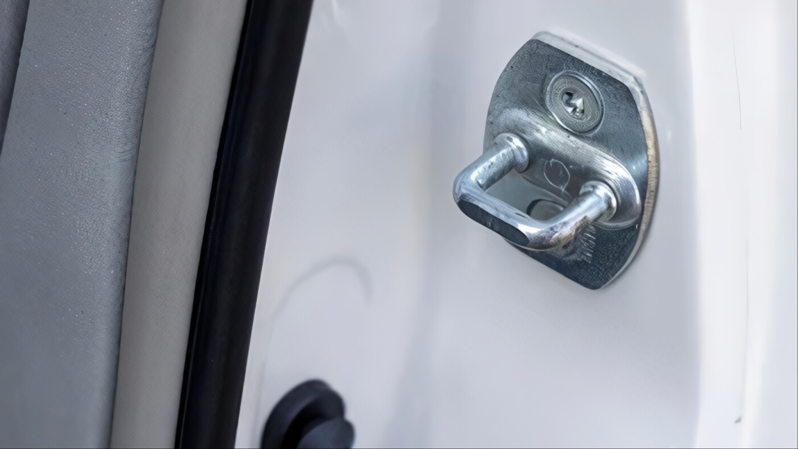 Lubricate the Latch and Striker Plate