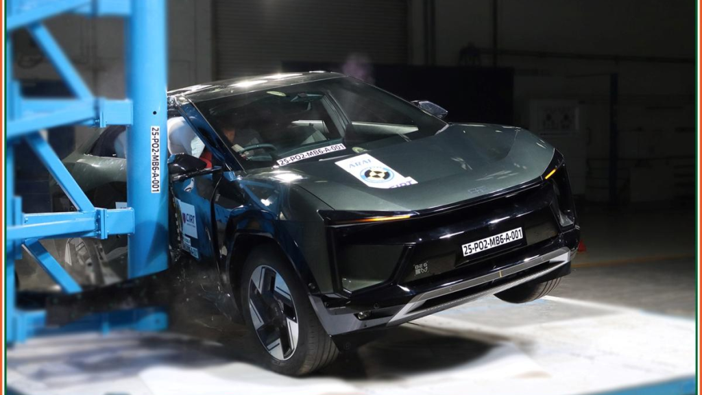 Modern Side-Pole Crash Test