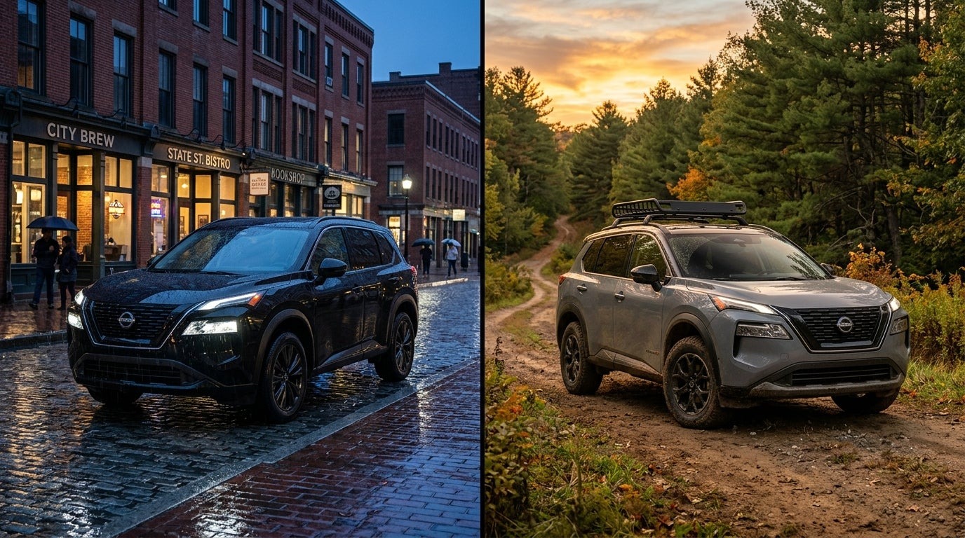 Nissan Rogue Rock Creek vs. Dark Armor