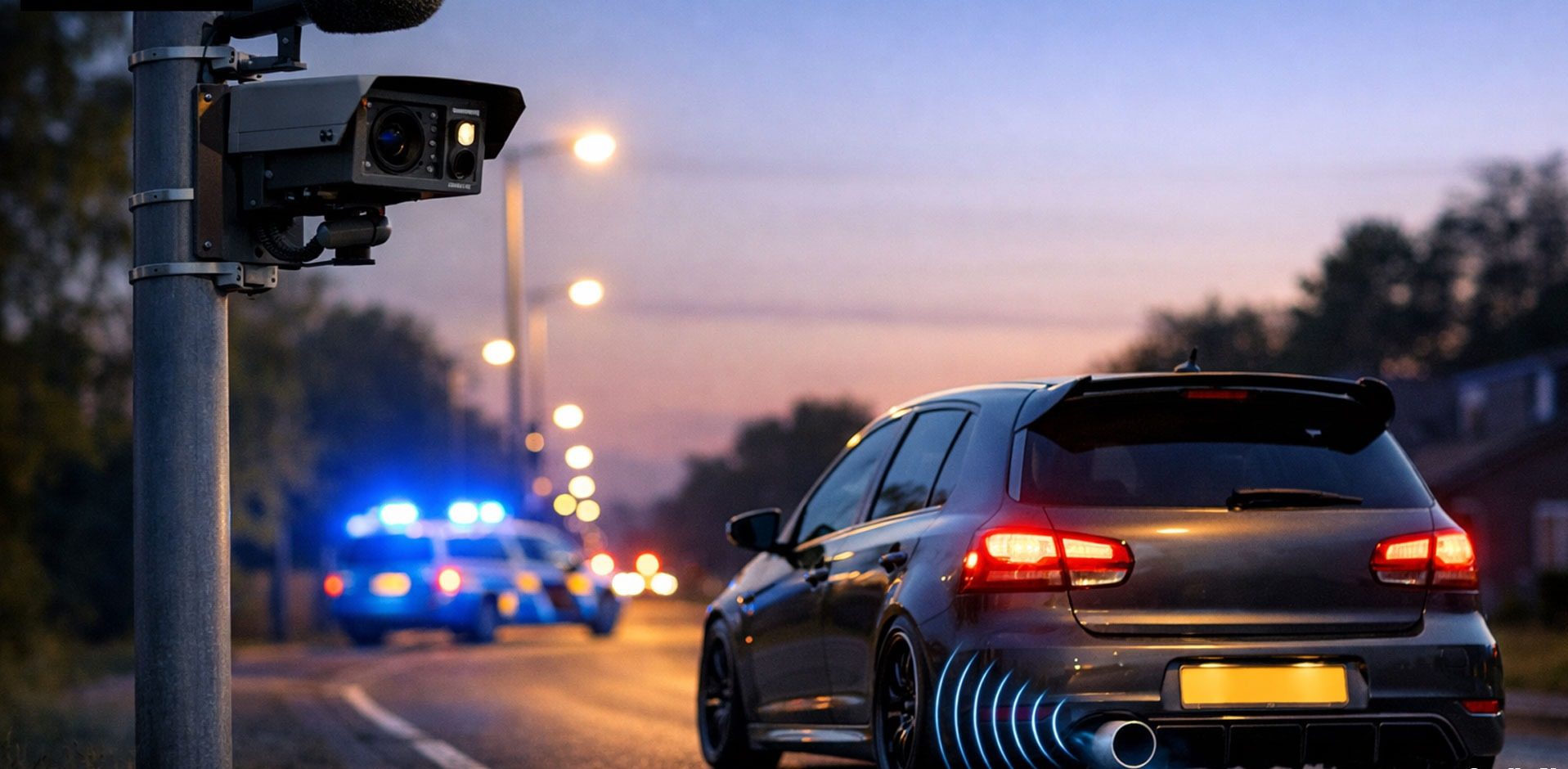 Noise Cameras Catch Loud Cars