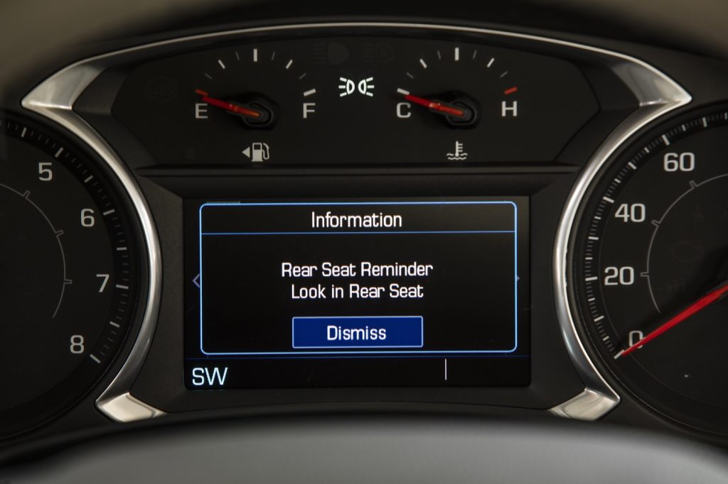 Rear Occupant Alerts and Reminder Technology