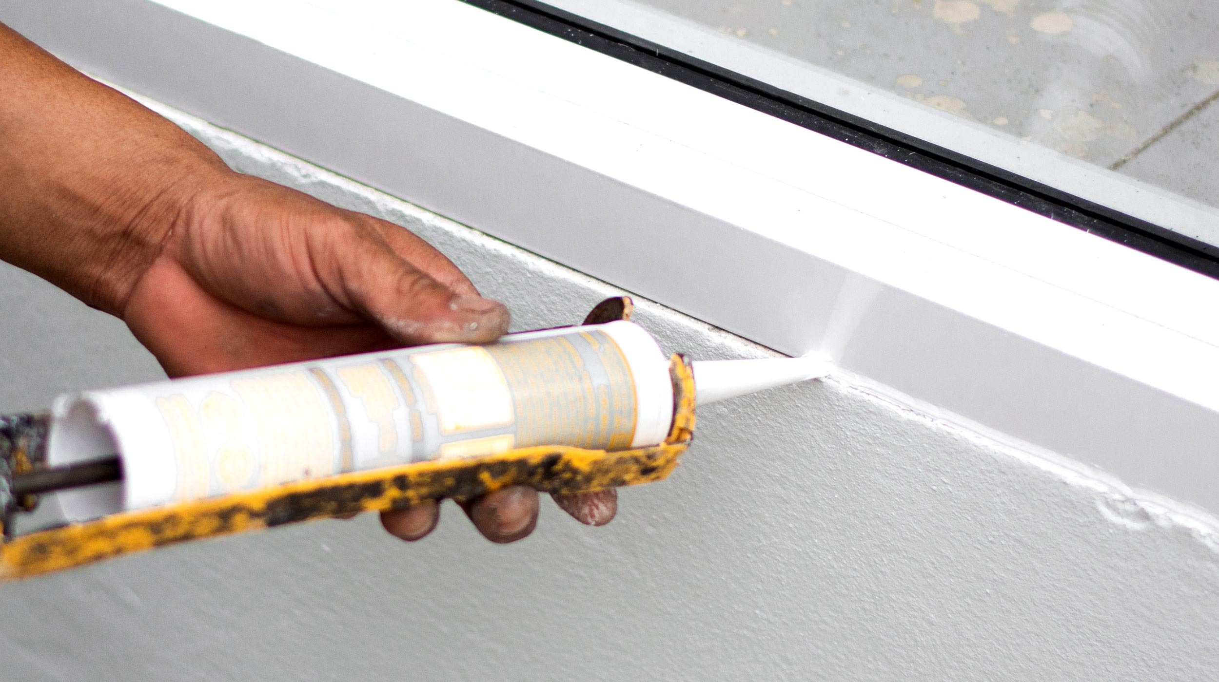 Reseal Cracks or Gaps With Silicone Sealant