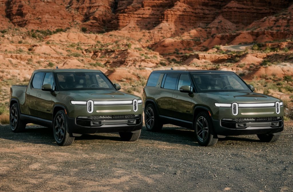 Rivian R1T and R1S Quad