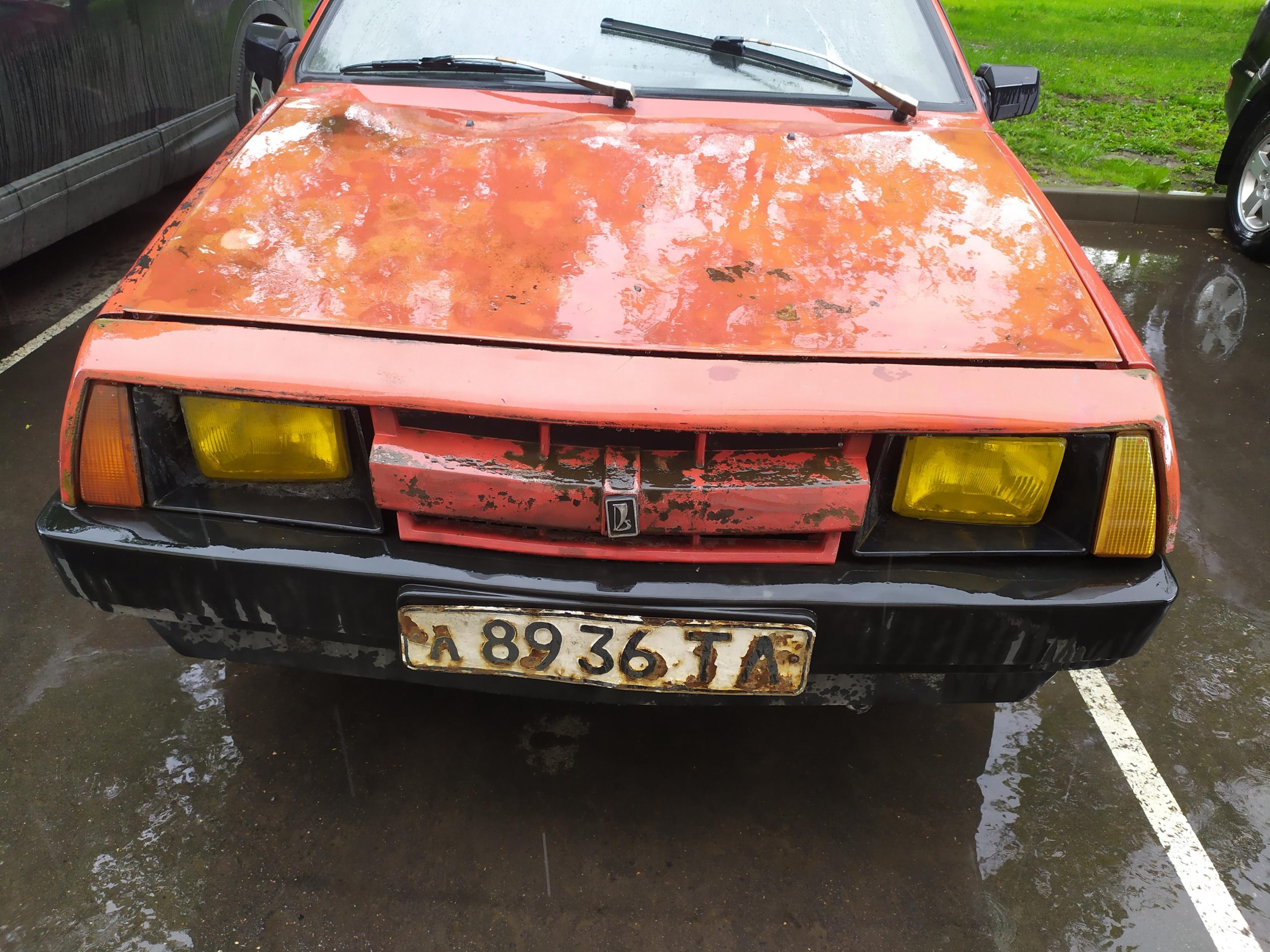 Russia - Dirty License Plates