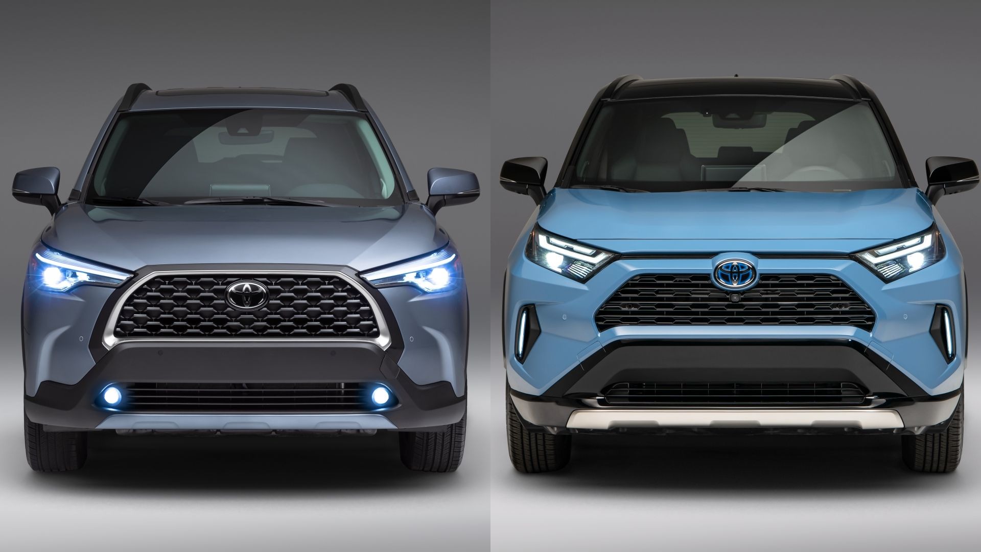 Toyota Corolla Cross and Toyota RAV4
