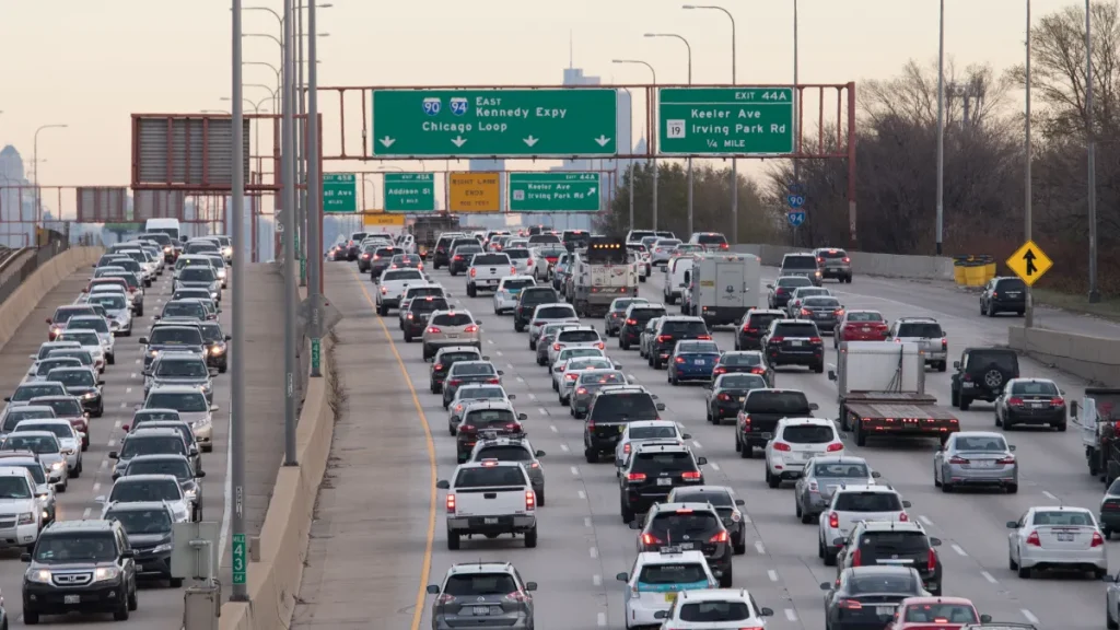Traffic in Chicago