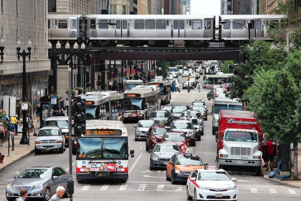 Traffic in Chicago