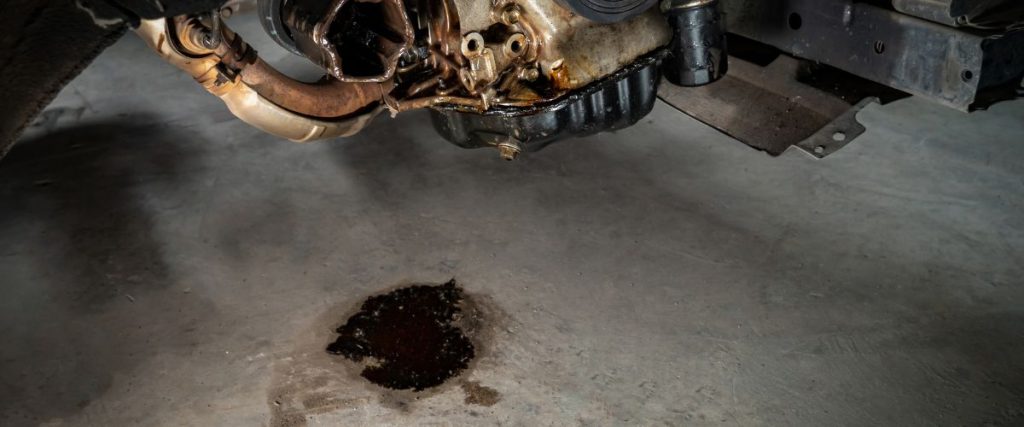 Transmission Fluid Leaks Beneath the Vehicle