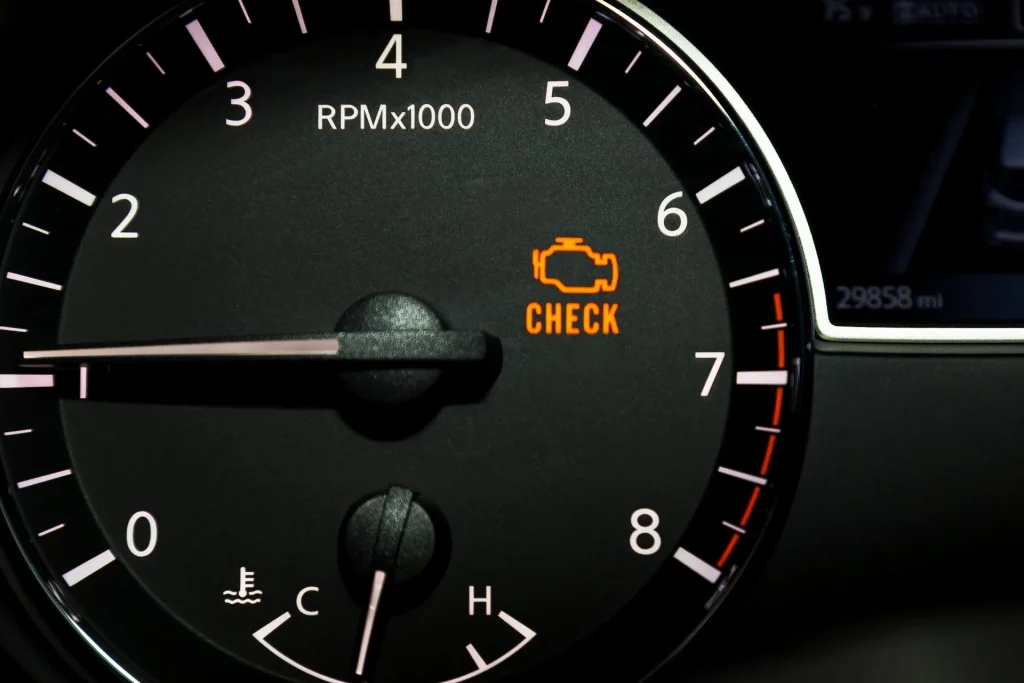 Transmission Warning Light or Check-Engine Light