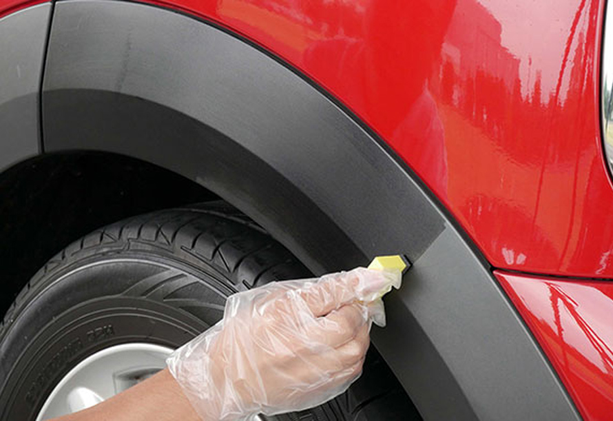 Use a Dedicated Plastic Trim Restorer