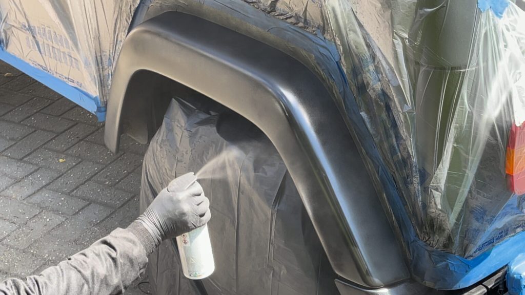 Use a Long-Lasting Trim Coating for Severely Faded Plastic