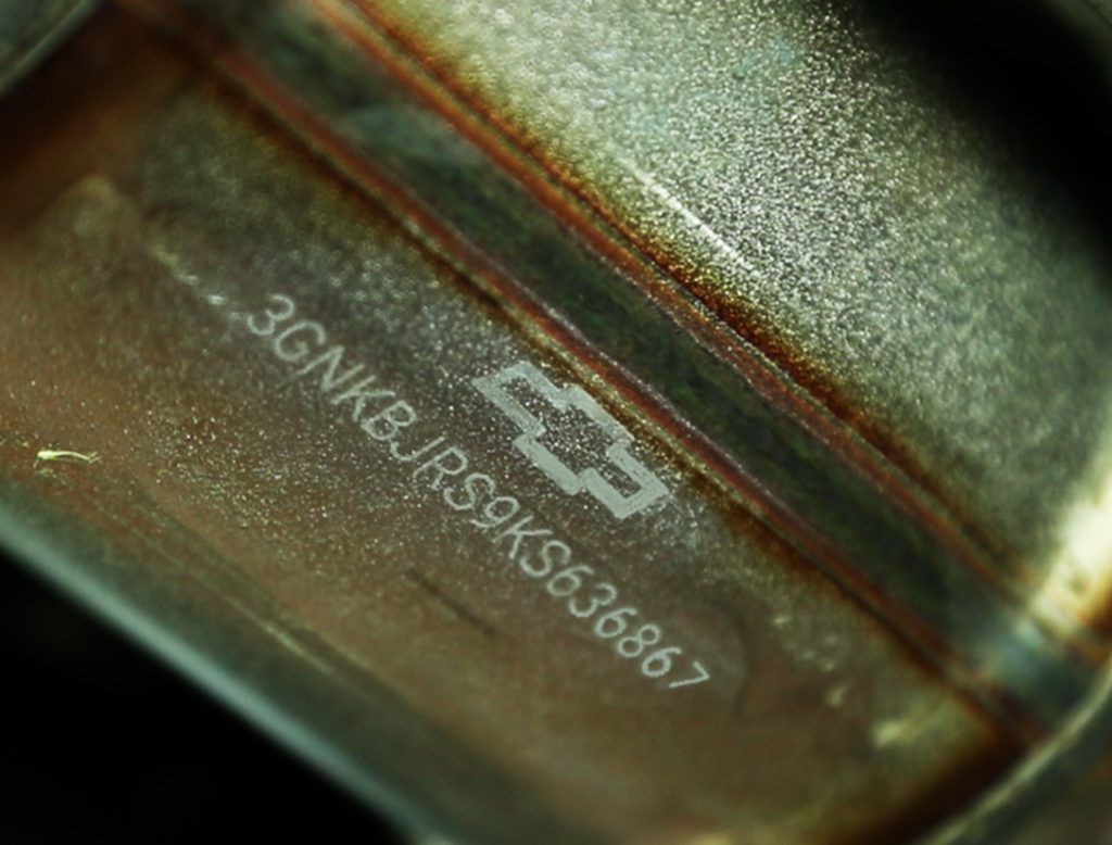 VIN Etching Fee