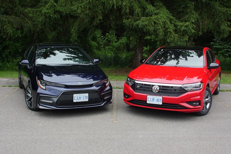 Volkswagen Jetta and Toyota Camry