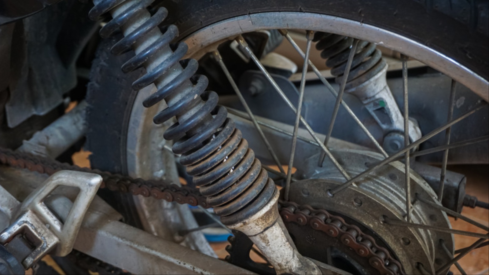 Worn or Upgraded Brakes and Suspension