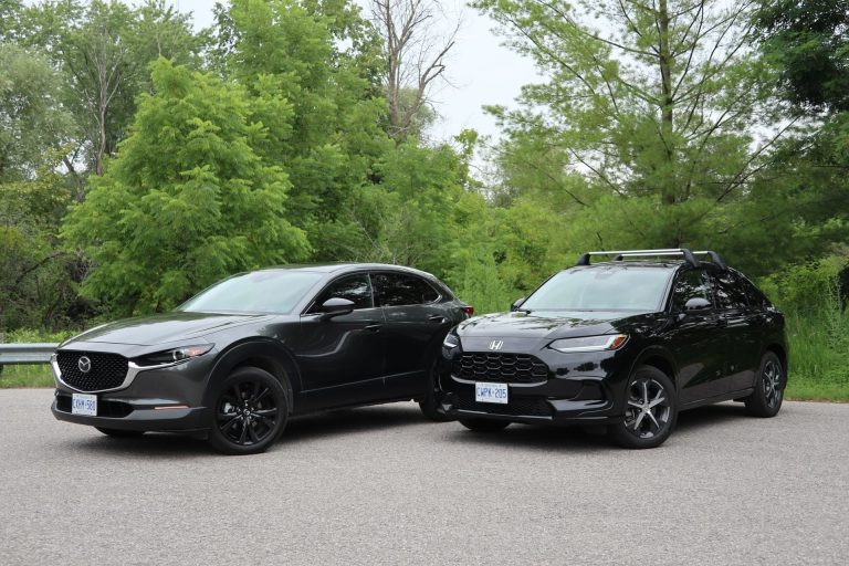 Honda HR-V and Mazda CX-30