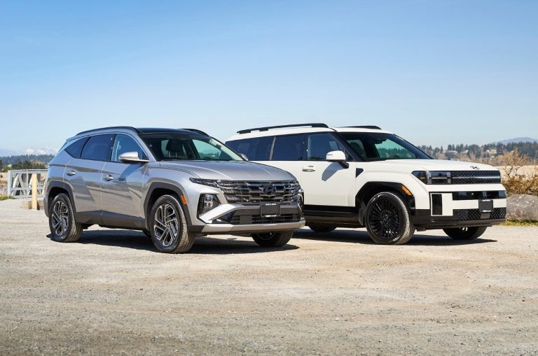 Hyundai Santa Fe and Hyundai Tucson