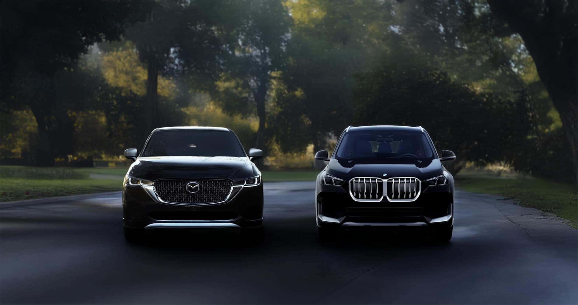 Mazda CX-5 and BMW X1