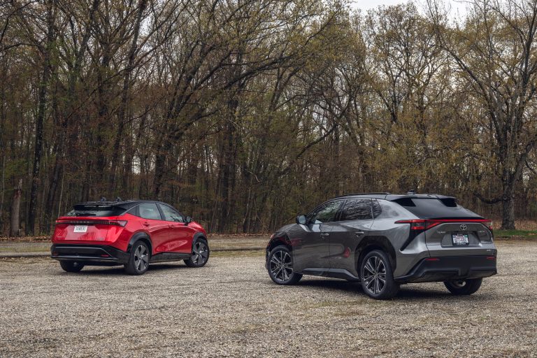 Nissan Ariya and Toyota bZ4X