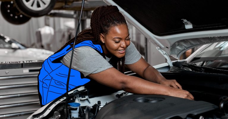 Professional repair shop
