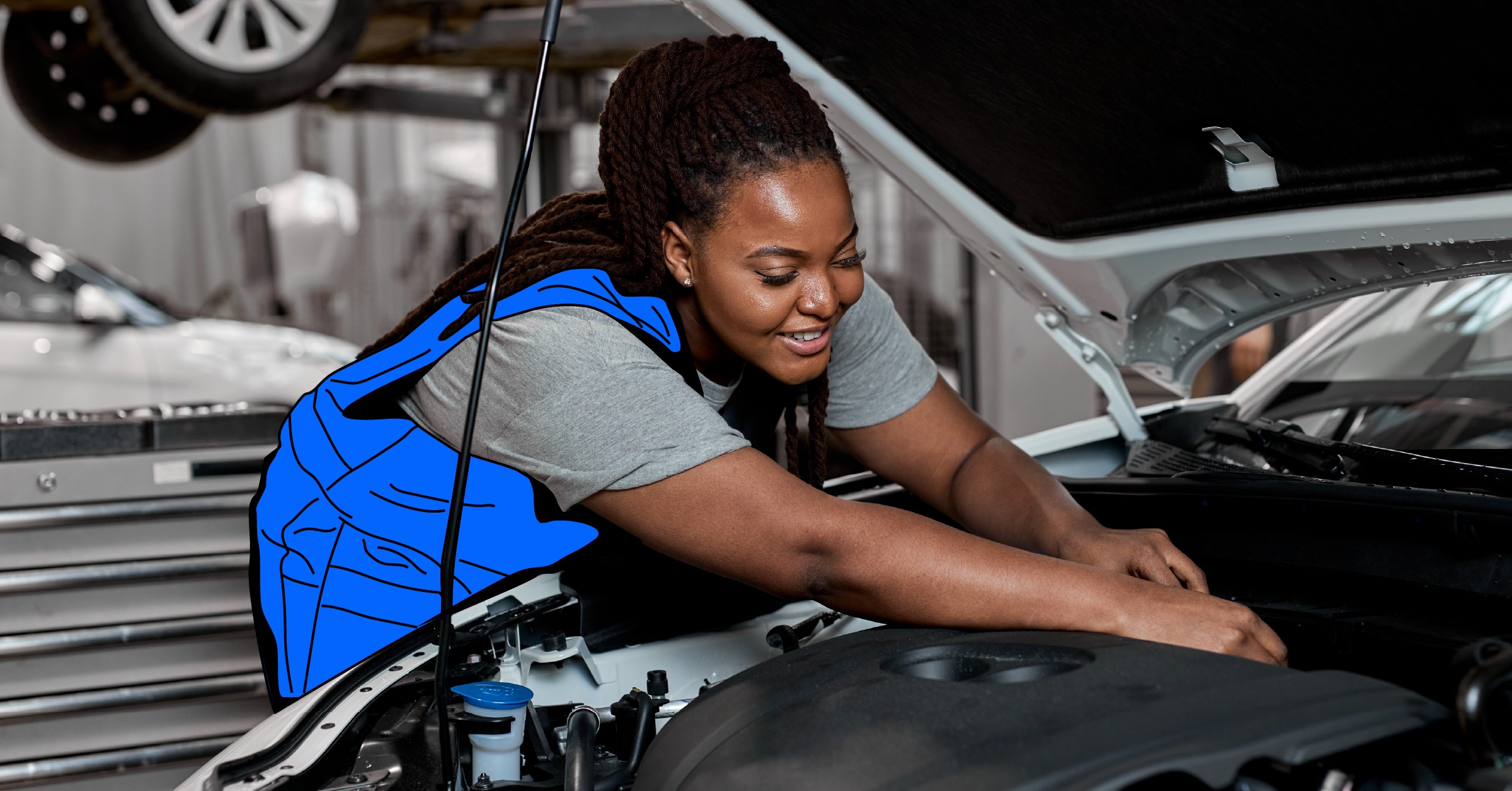 Professional repair shop