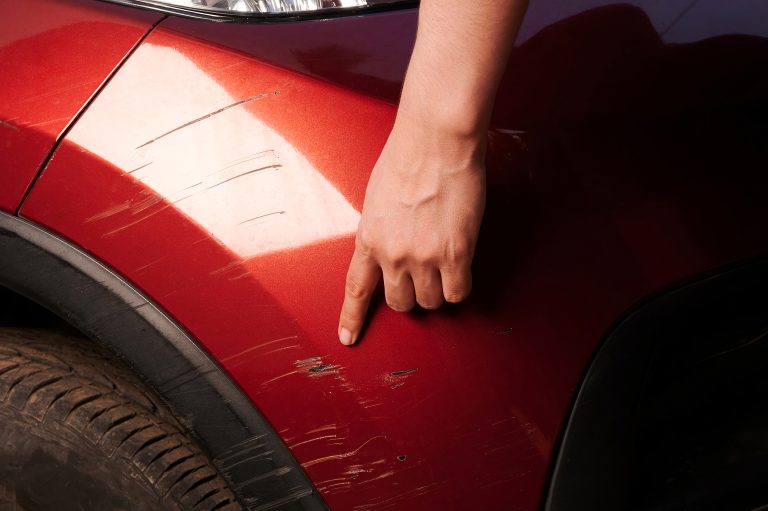 Surface damage
